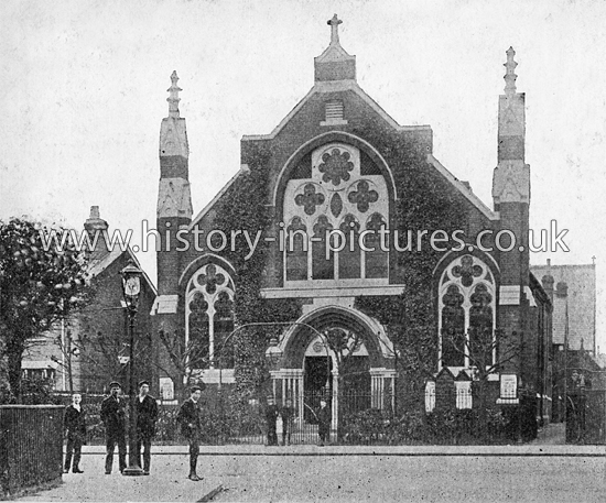 Vicarage Road Baptist Church, Leyton, London. c.1910
